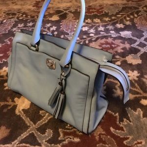 COACH CHELSEA Legacy leather carryall in blue